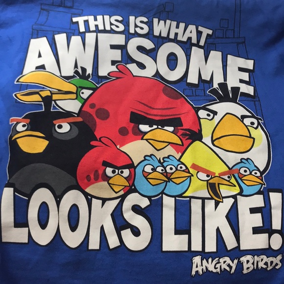 Fifth Sun Angry Birds Long Sleeve Tee - Stylish & Cozy - Picture 6 of 6